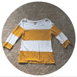 Banana Republic color block top